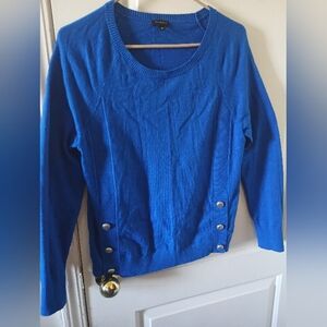 Talbot's Button Accent Sweater
